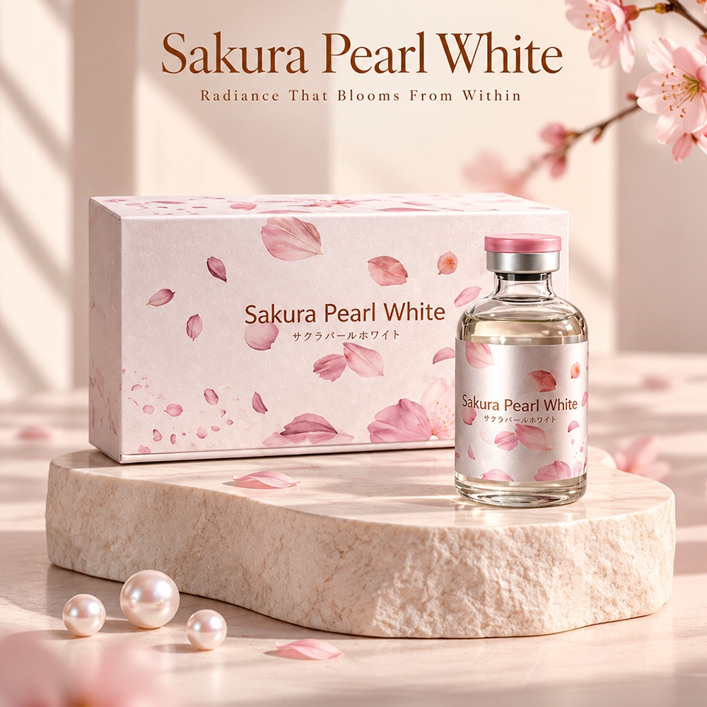 Sakura Pearl White 500,000mg Glutathione Injection