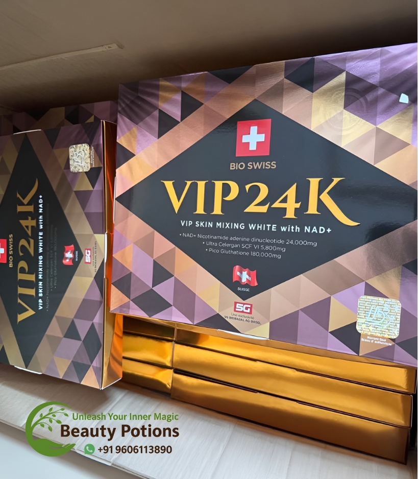 Bio Swiss VIP 24K Glutathione Injection With NAD