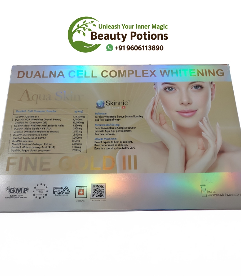 Aqua Skin Fine Gold III Glutathione Whitening Injection