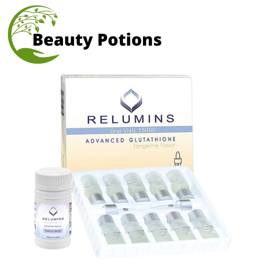 Relumins Glutathione 15000mg Sublingual Oral Dose USA Brand