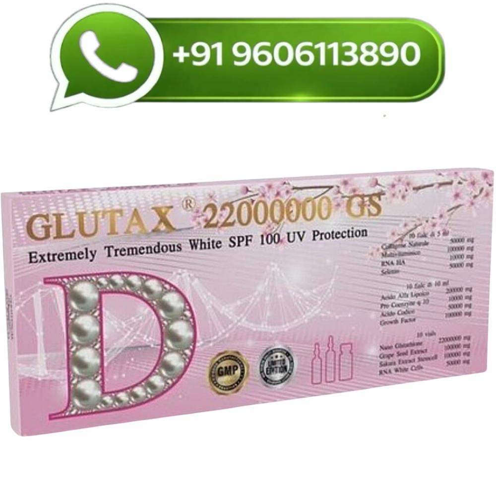 Glutax 22000000gs Extremely Tremendous White Glutathione Injection