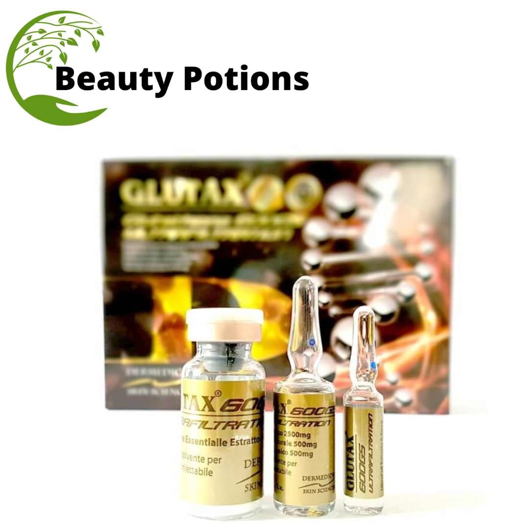 Glutax 600gs Ultrafiltration Skin Whitening 10 Sessions Injection