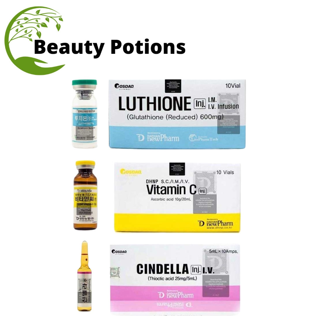 Cindella Glutathione 600mg Square Seal Injections