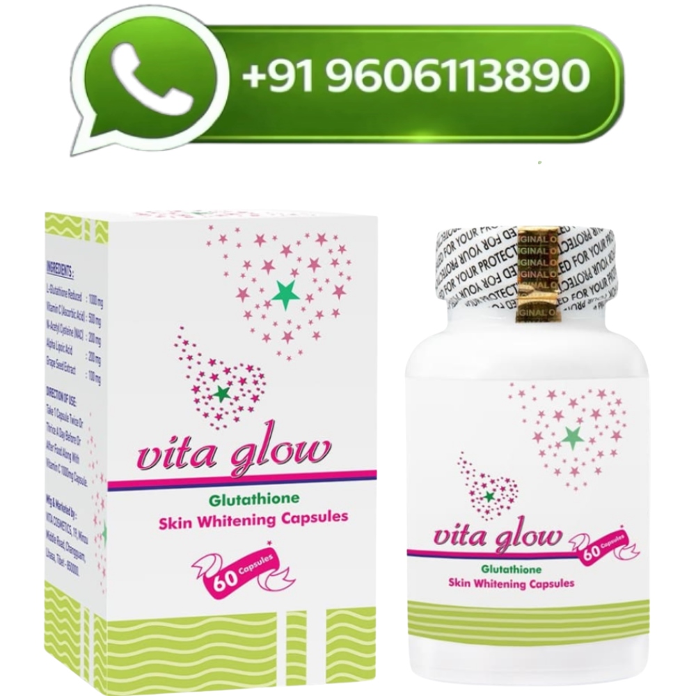 Original vita glow Glutathione Skin Whitening Capsules