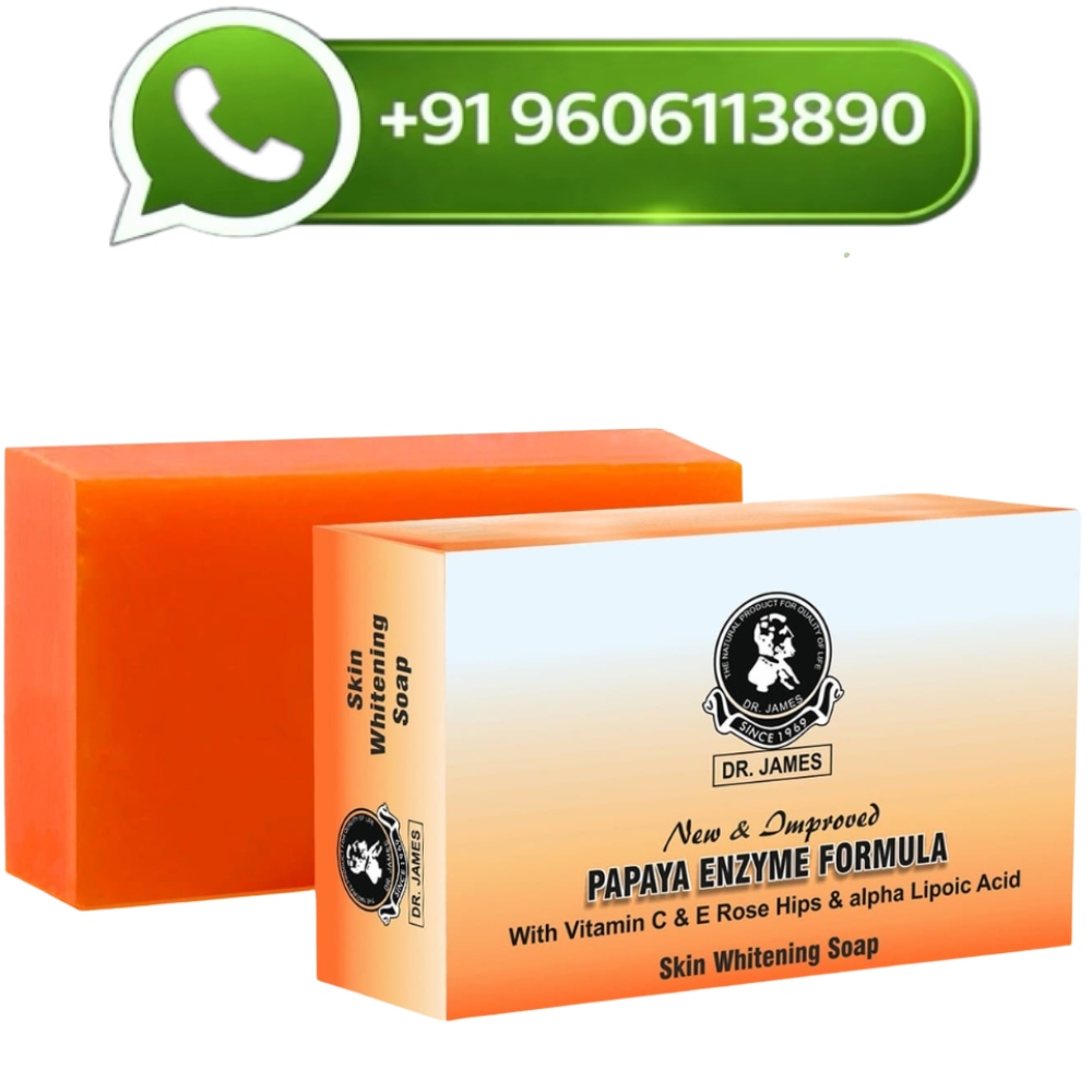 Dr James New And Improved Papaya Enzyme Formula Skin Whitening Soap