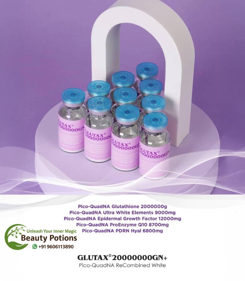 Glutax 20000000GN plus Recombined White Glutathione Injection