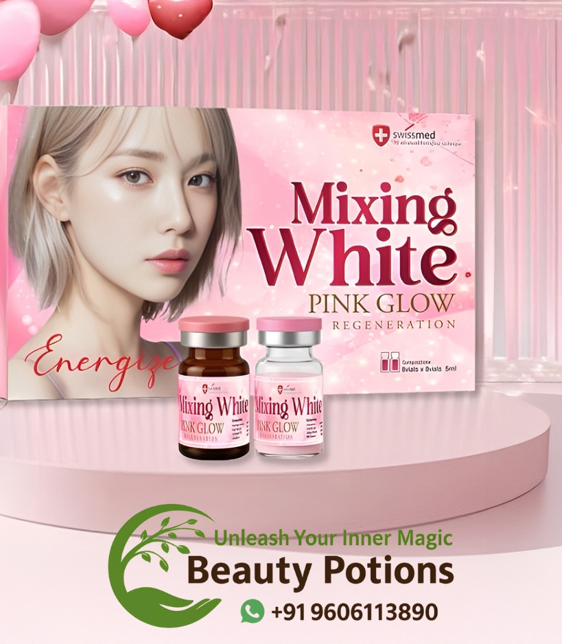Swismed Mixing White Pink Glow Glutathione Injection