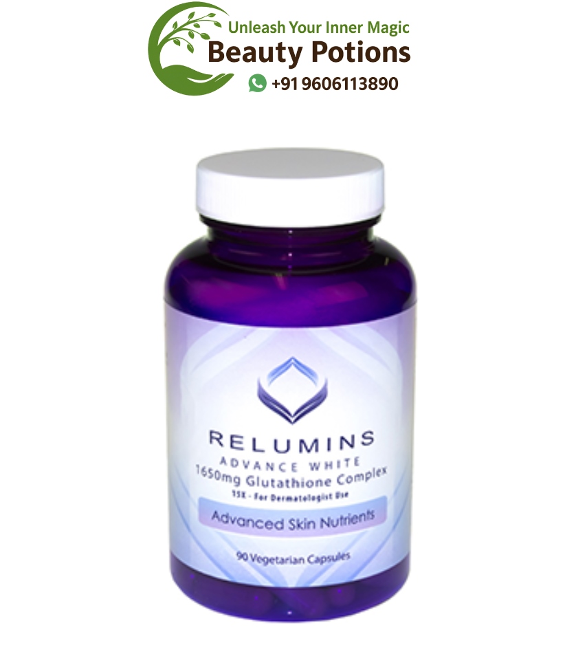 Relumins 1650mg Glutathione With Hyaluronic Acid Capsules