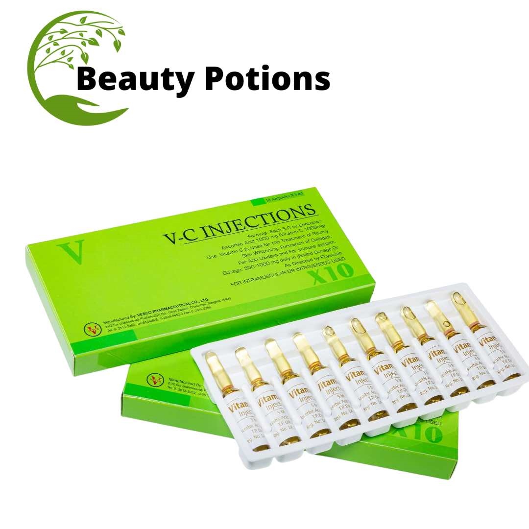 Vesco Pharma Vitamin C Injection 1000mg 10 Ampoules