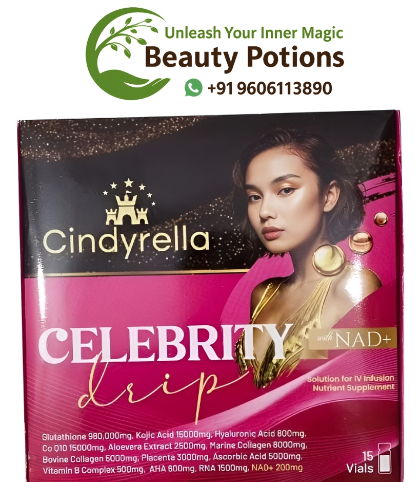 Cindyrella Celebrity Drip with Nad plus Glutathione Injection