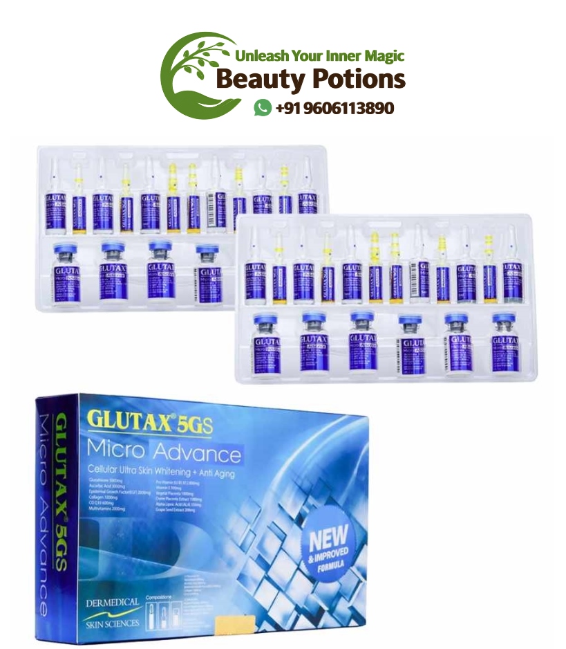 Glutax 5gs Micro Advance Glutathione 12 sessions Injection