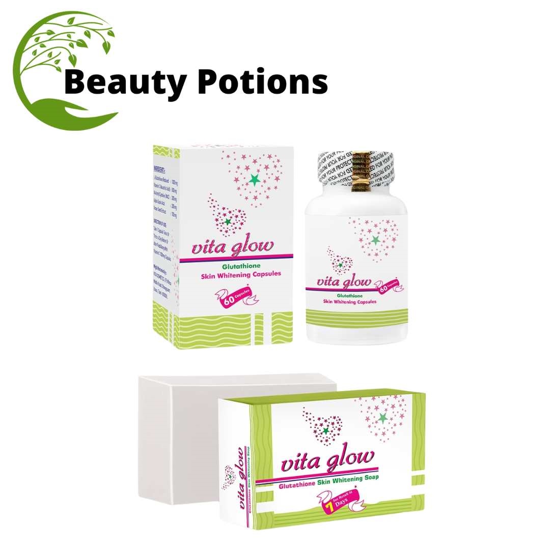 Vita Glow Glutathione Capsules & Vita Glow Soap