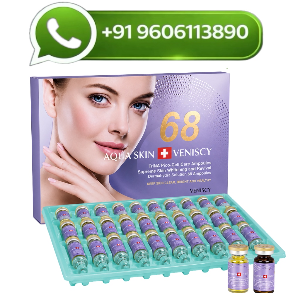 Aqua skin veniscy 68 trina pico cell glutathione injection