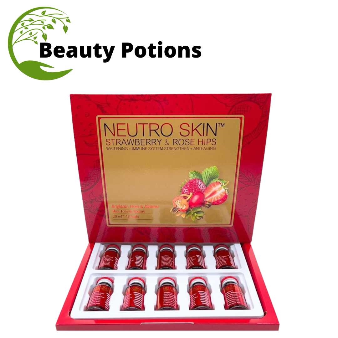 Neutro Skin Strawberry And Rose Hips Skin Whitening Glutathione