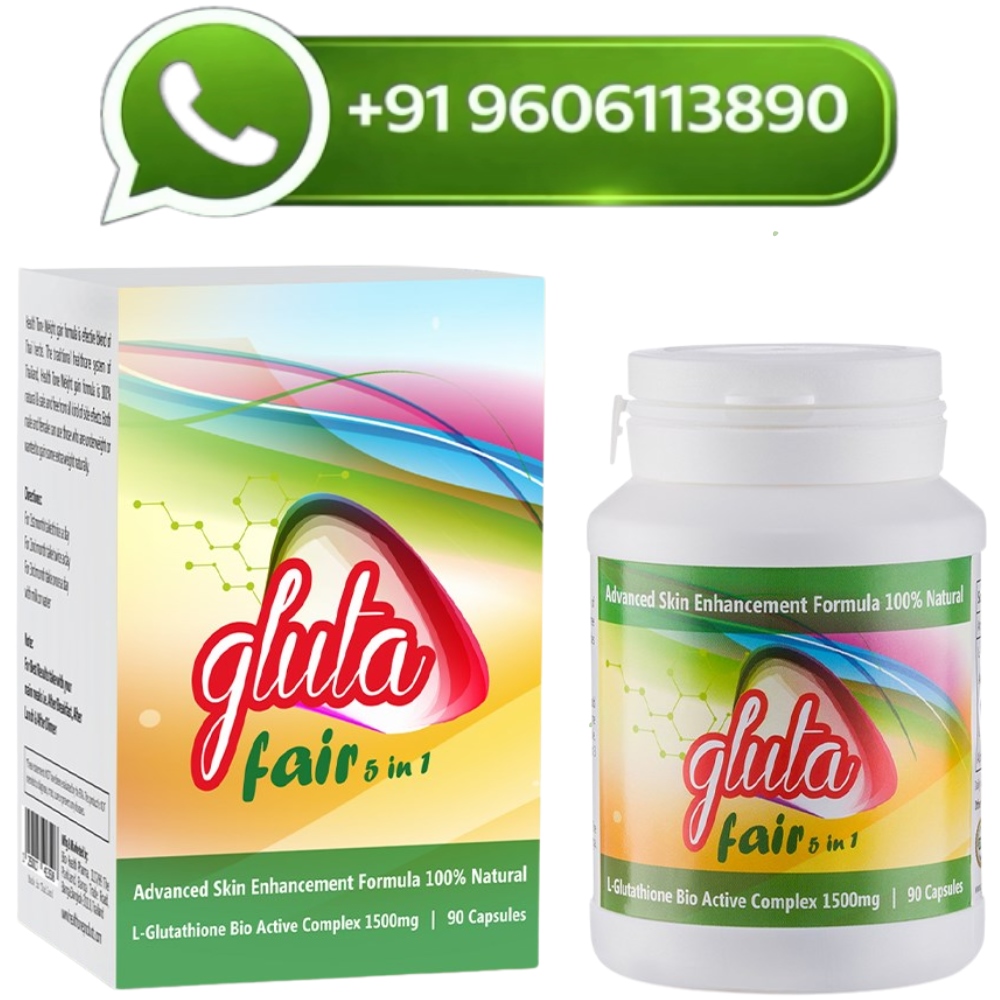 Gluta Fair 5 in 1 Skin Whitening Glutathione Capsules