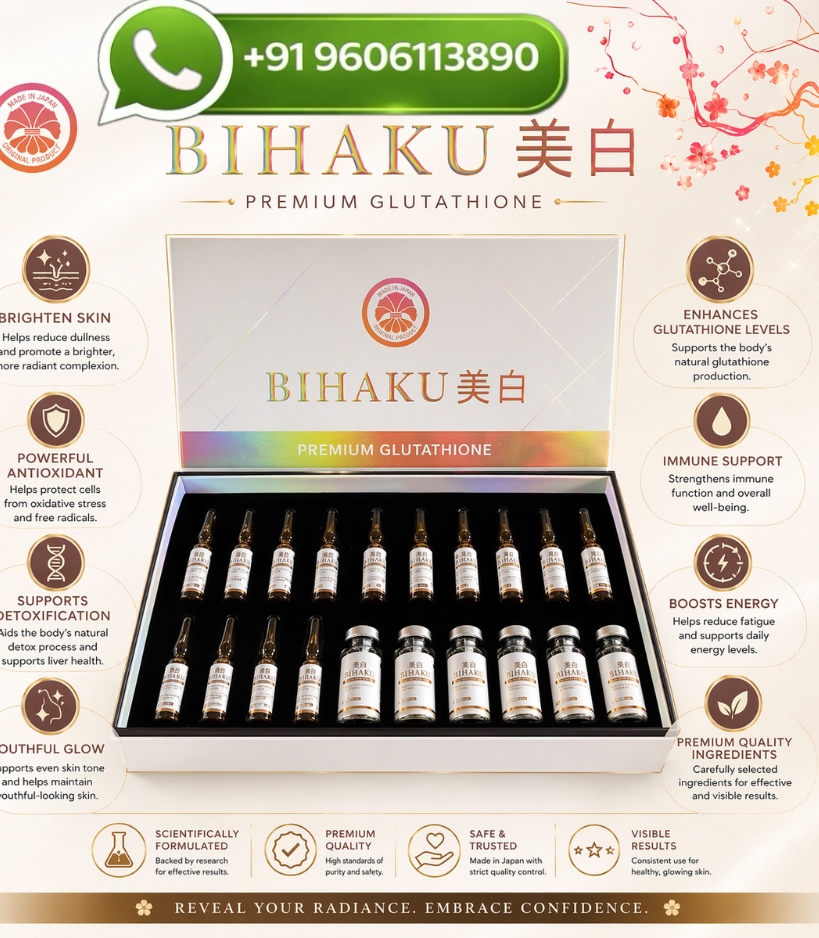 Bihaku Japan Premium Glutathione 10,000mg Injection