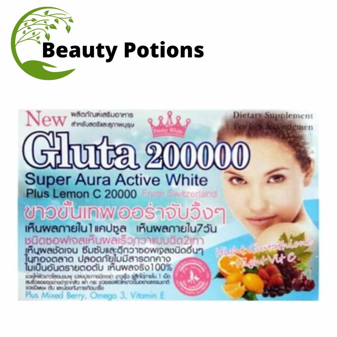 Gluta 200000 Mg Skin Whitening softgels