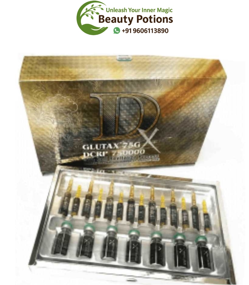 Glutax 75GX DCRP 750000 DNA Cell Revitalize Glutathione Injections