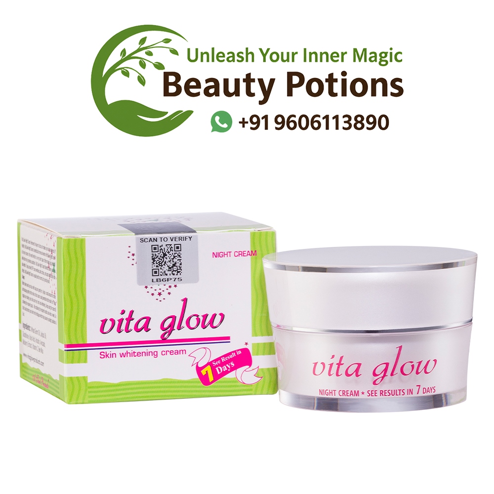 Vita Glow Night Cream for Skin Whitening Made In Tibet 30grams