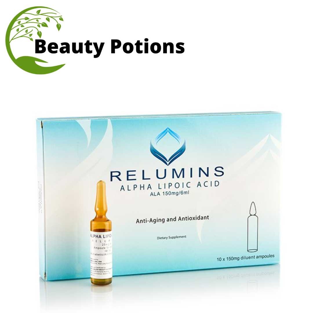 Relumins Alpha Lipoic Acid Ala 150mg 6ml Skin Whitening Injection