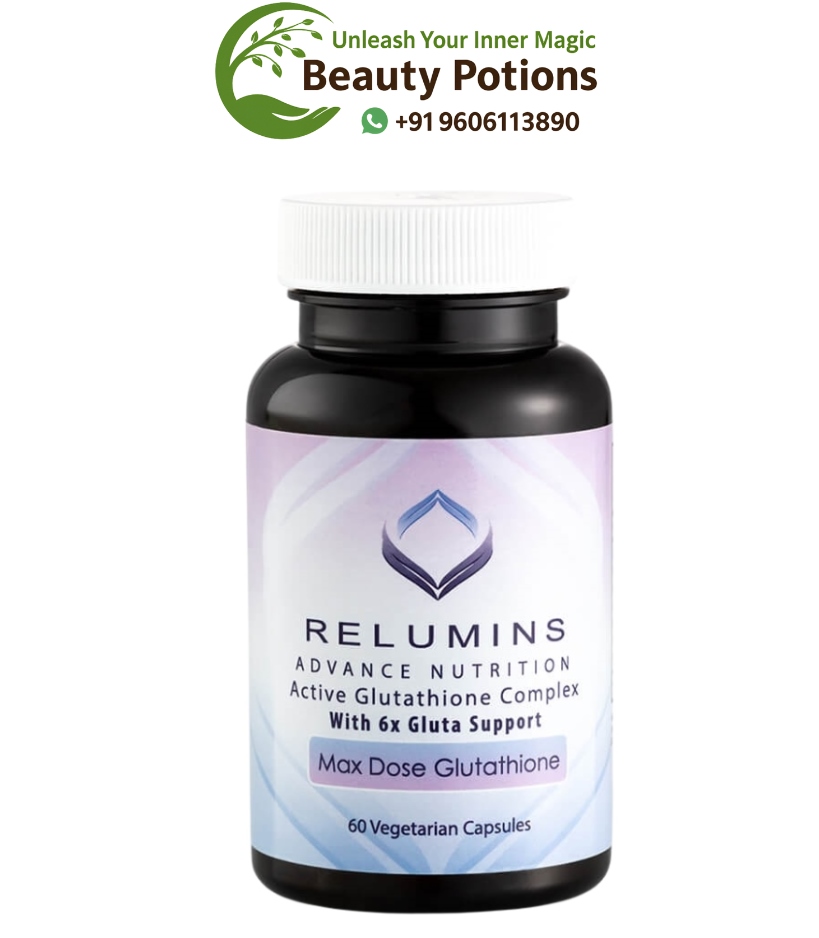Relumins Max Dose Glutathione Vegetarian Capsules