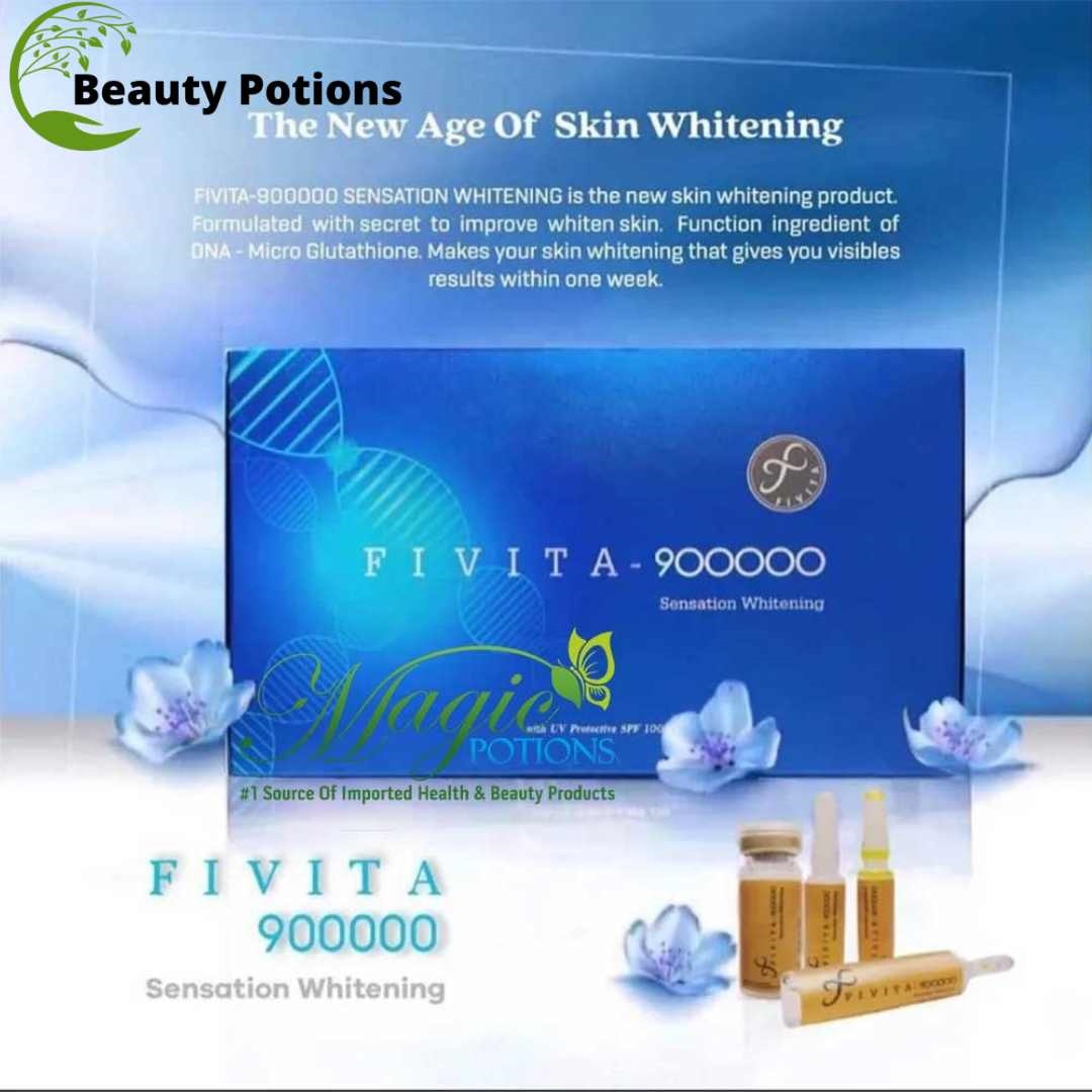 Fivita 900000 Sensation Glutathione Skin Whitening Injection