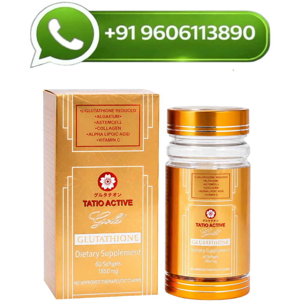 Tatiomax Pharma Tatio Active Gold 1850 mg 60 Softgels Capsules
