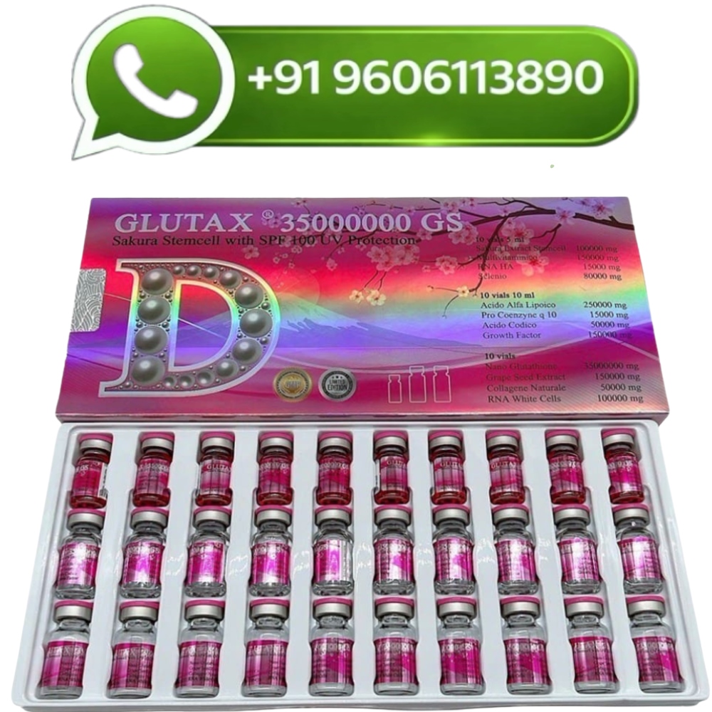 Glutax 35000000GS Sakura Glutathione Injections For Whitening