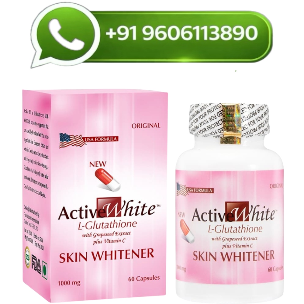 Active White L Glutathione Skin Whitening Capsules