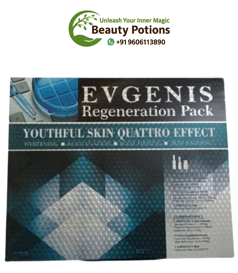 Evgenis Regeneration Quattro Effect Glutathione Skin Whitening Injection