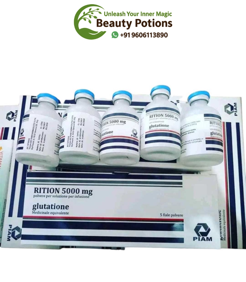 Rition 5000mg Glutathione Skin Whitening Injection