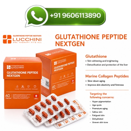Lucchini Glutathione 2000mg Peptide NextGen Capsules