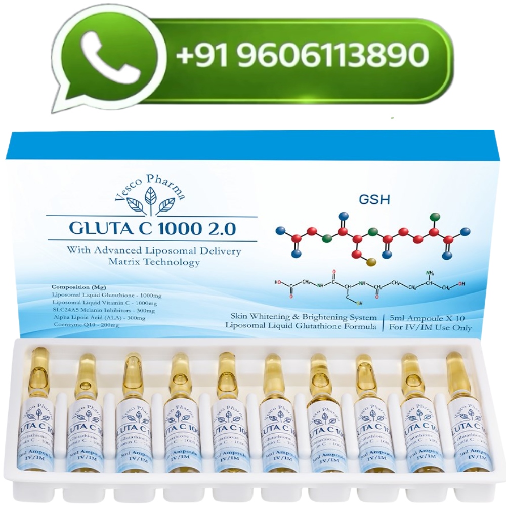 Vesco Pharma Gluta C 1000 Glutathione Injection