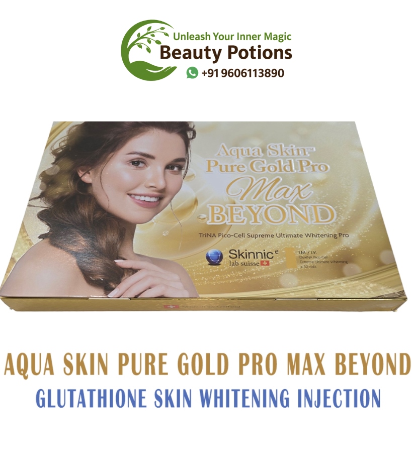 Aqua Skin Pure Gold Pro Max Beyond Glutathione Injection
