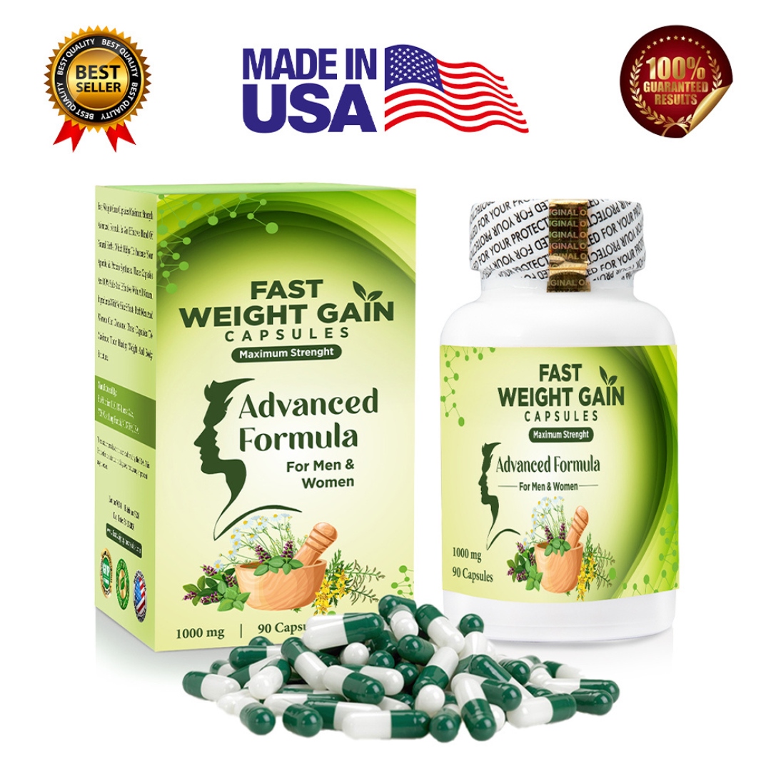 Fast Weight Gain Capsules Advanced Formula For Men & Women