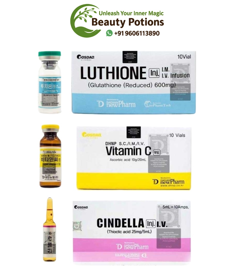Cindella Glutathione 600mg Square Seal Injections