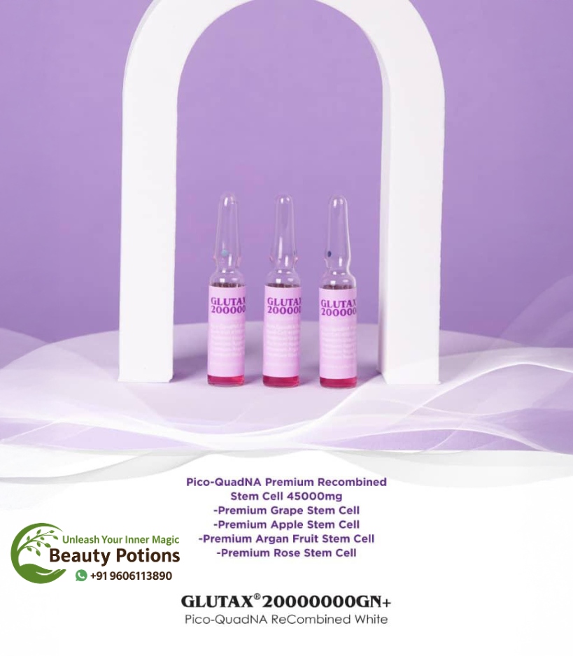 Glutax 20000000GN plus Recombined White Glutathione Injection