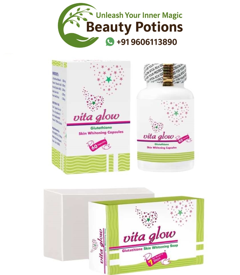 Vita Glow Glutathione Capsules & Vita Glow Soap