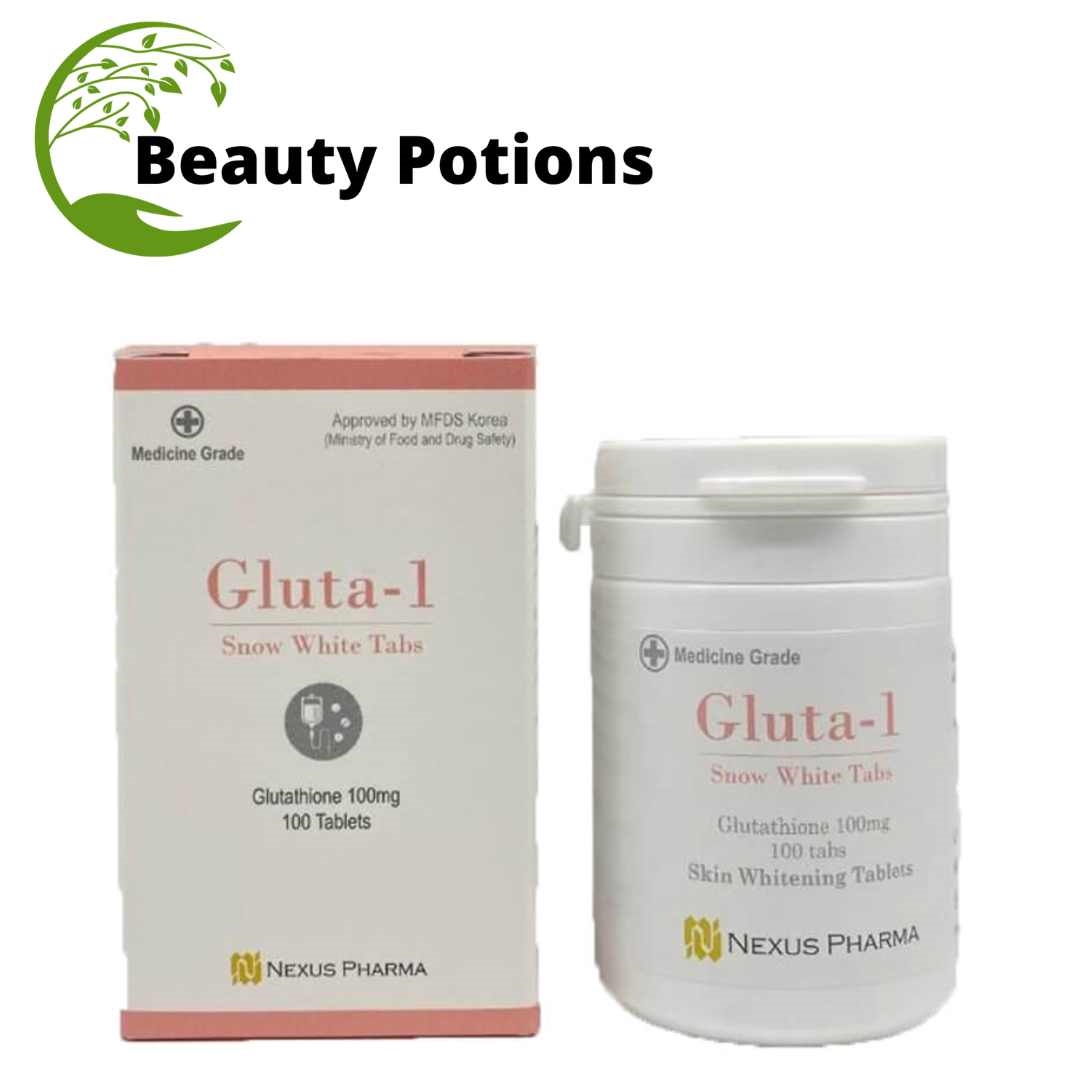 Gluta 1 Nexus Pharma Snow White Glutathione Skin Whitening Capsules