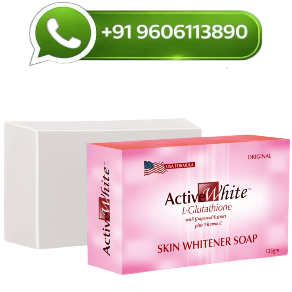 Active White L Glutathione Skin Whitening Soap