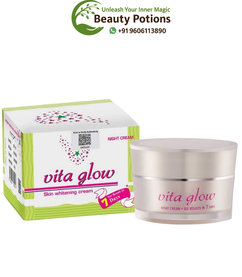 Vita Glow Night Cream for Skin Whitening Made In Tibet 30grams