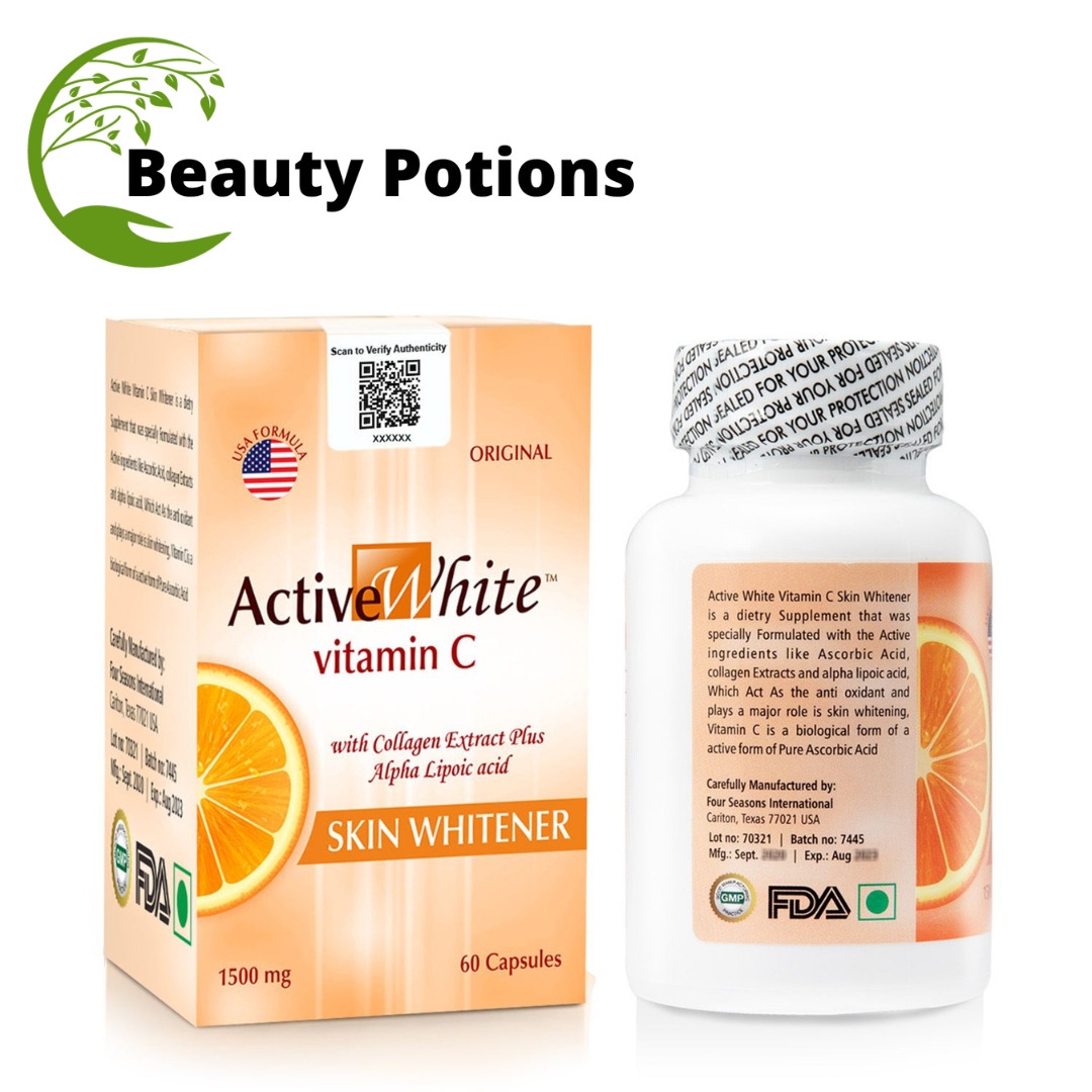 Active White Vitamin C Skin Whitening Pills