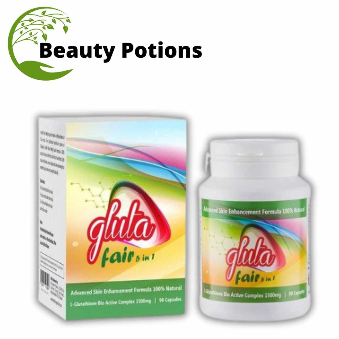 Gluta Fair 5 in 1 Skin Whitening Glutathione Capsules