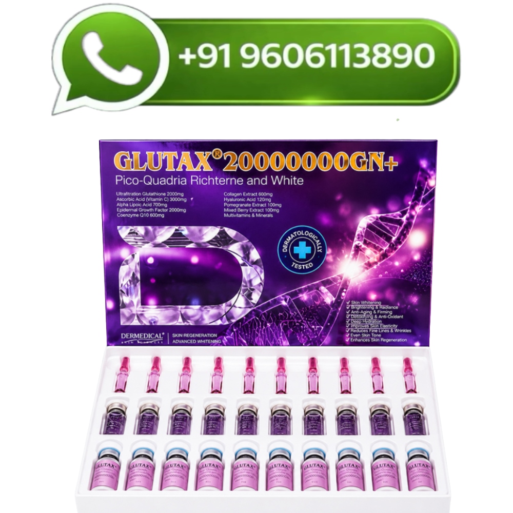 Glutax 20000000GN plus Recombined White Glutathione Injection