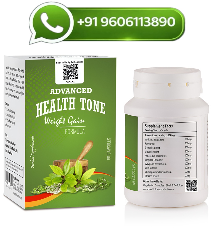Advanced Health Tone Weight Gain Capsules 1500mg