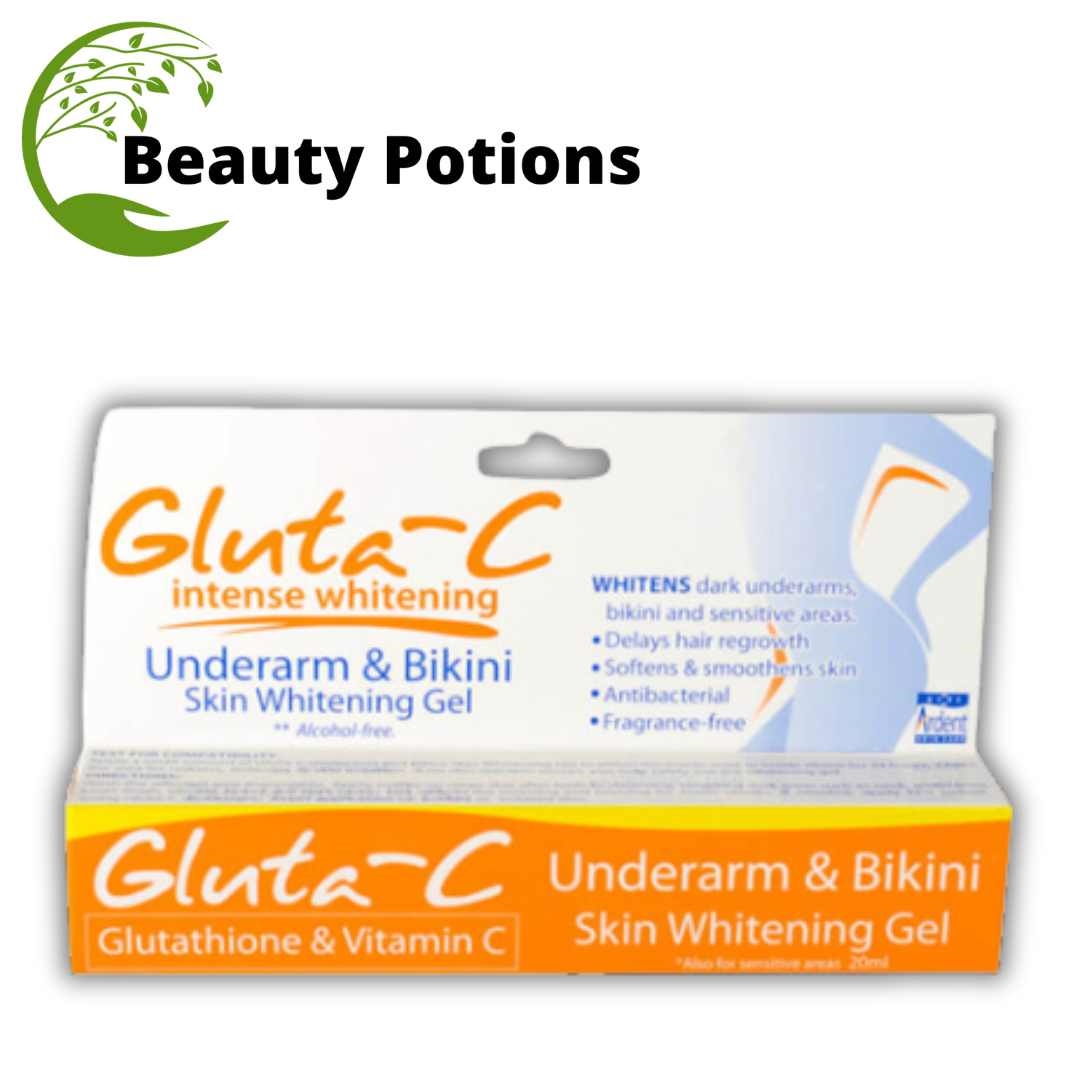 GlutaC Underarm And Bikini Skin Whitening Gel 20ml