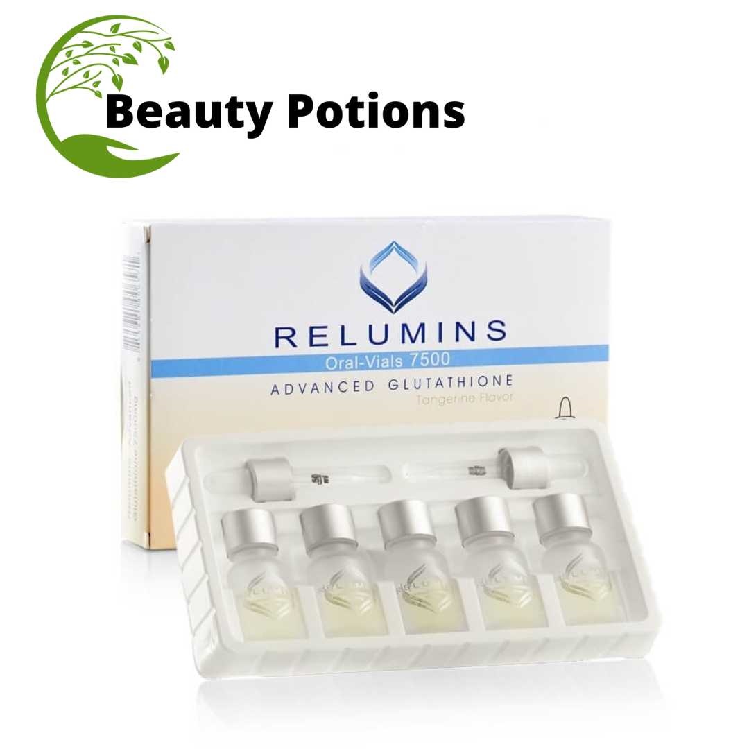 Relumins Oral Vials 7500mg Sublingual Glutathione