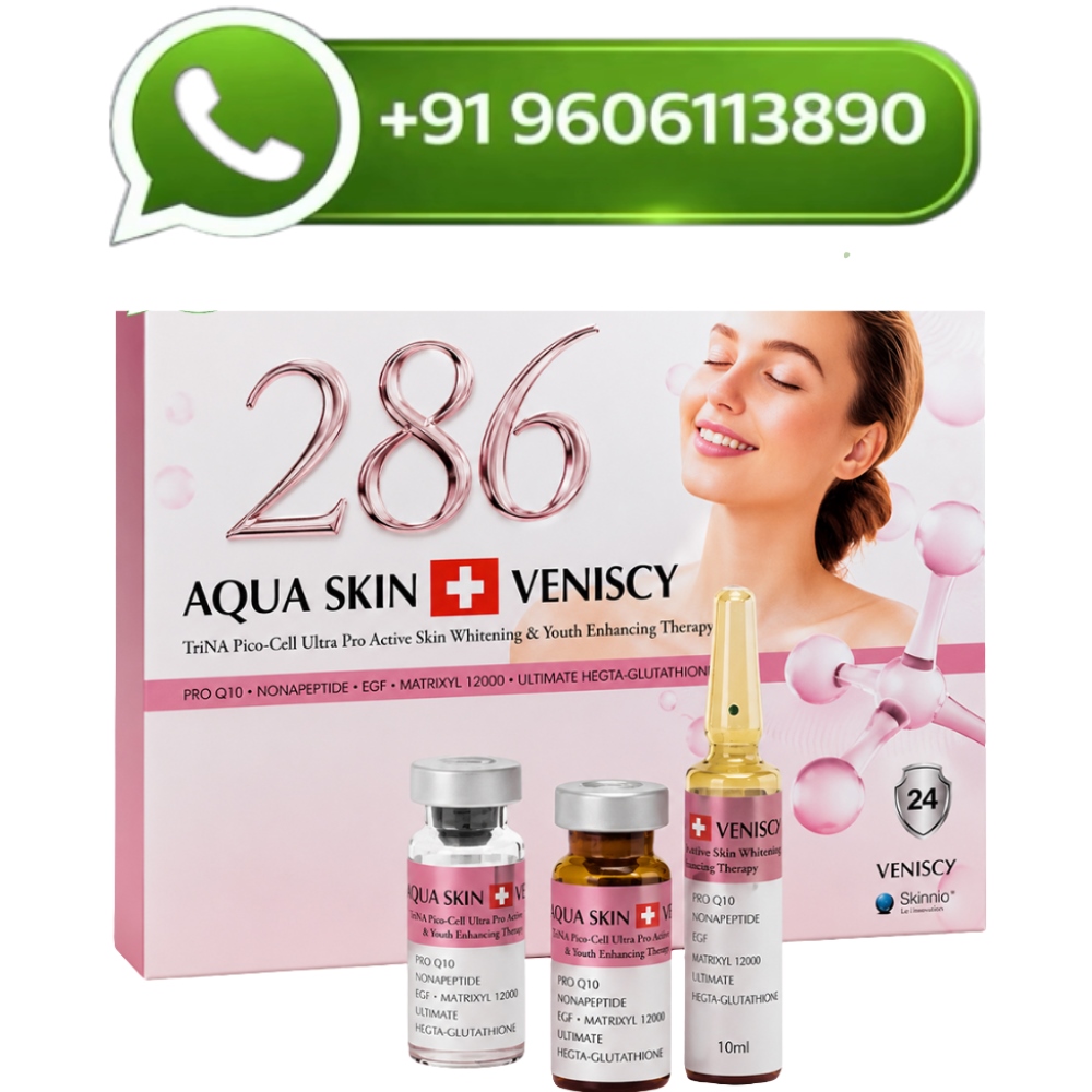 Aqua Skin Veniscy 286 TriNA Pico Absorption Glutathione Injection
