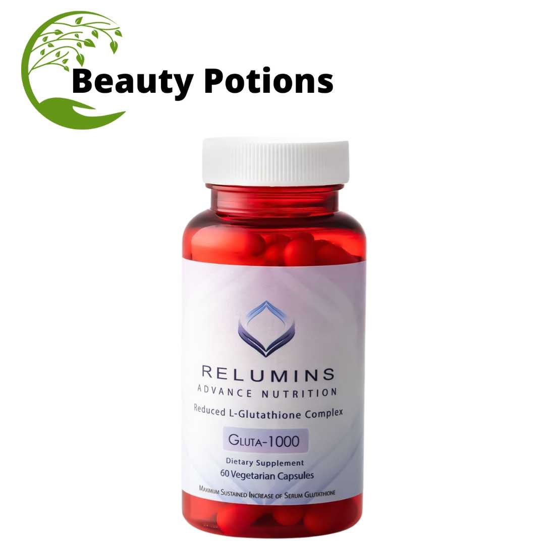 Relumins 1000mg Reduced Glutathione 60 Capsules 60g