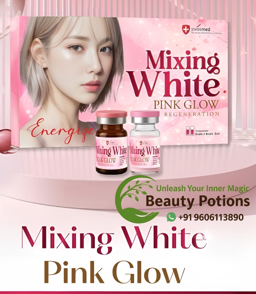 Swismed Mixing White Pink Glow Glutathione Injection